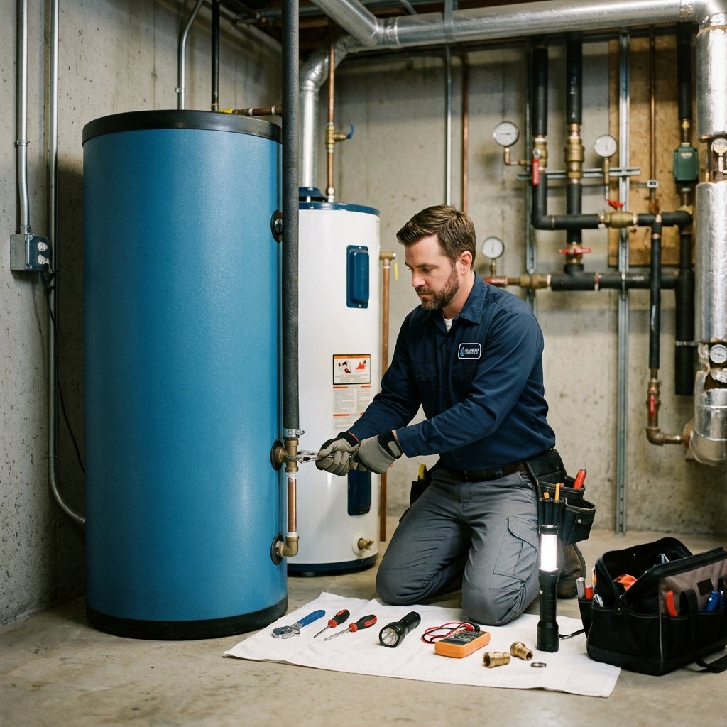 Water Tank & Water Heater Fixing