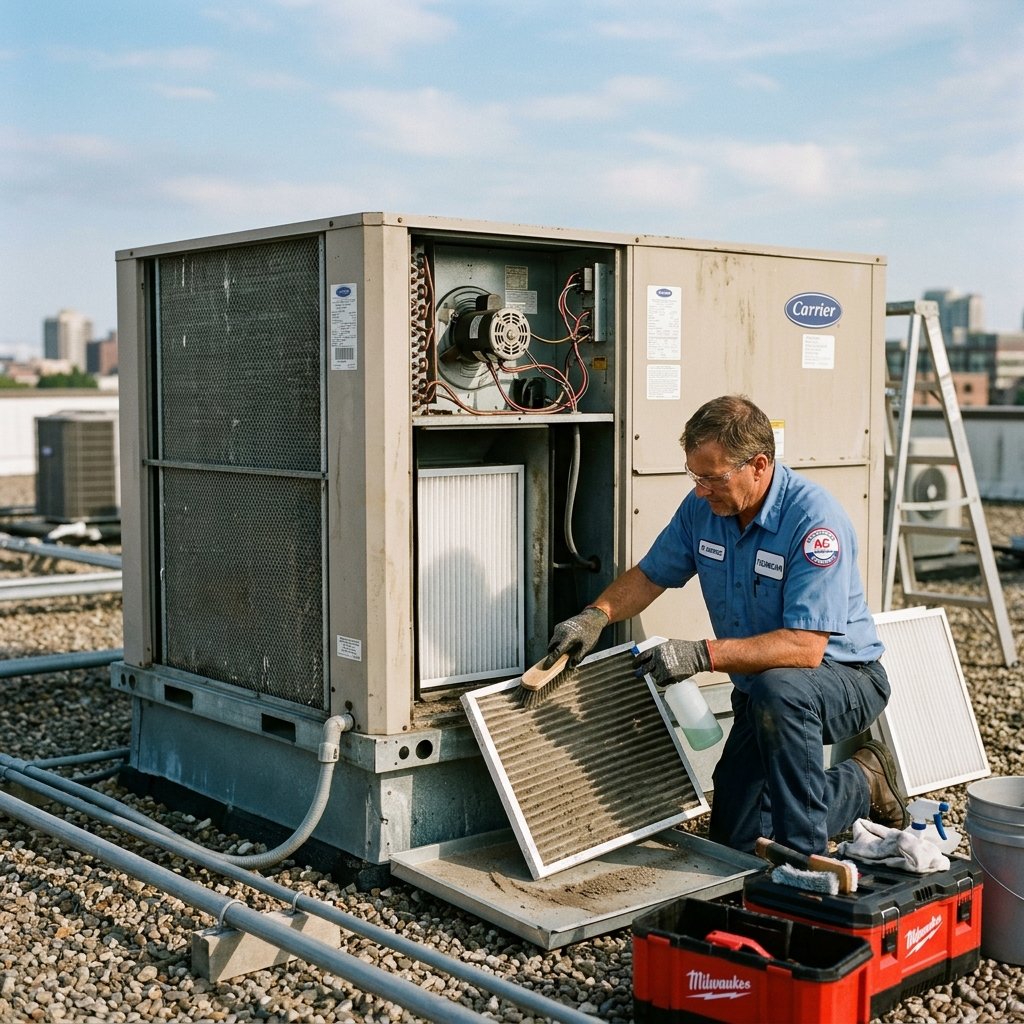 AC Filter Cleaning Services in UAE