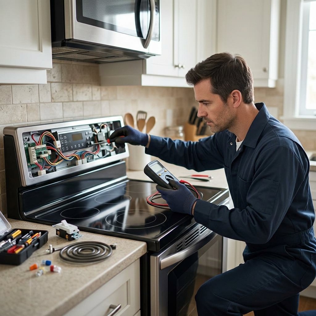 Professional Electric Cooking Range Repair Service in UAE