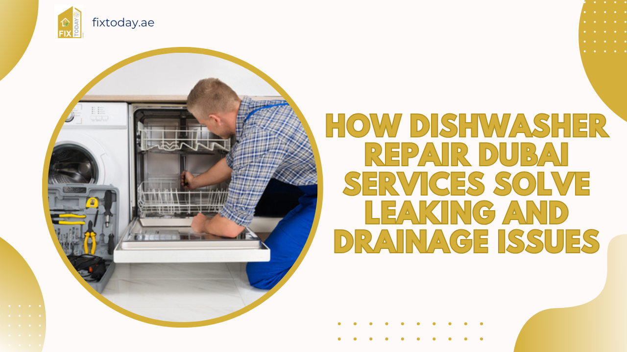 Read more about the article How Dishwasher Repair Dubai Services Solve Leaking and Drainage Issues
