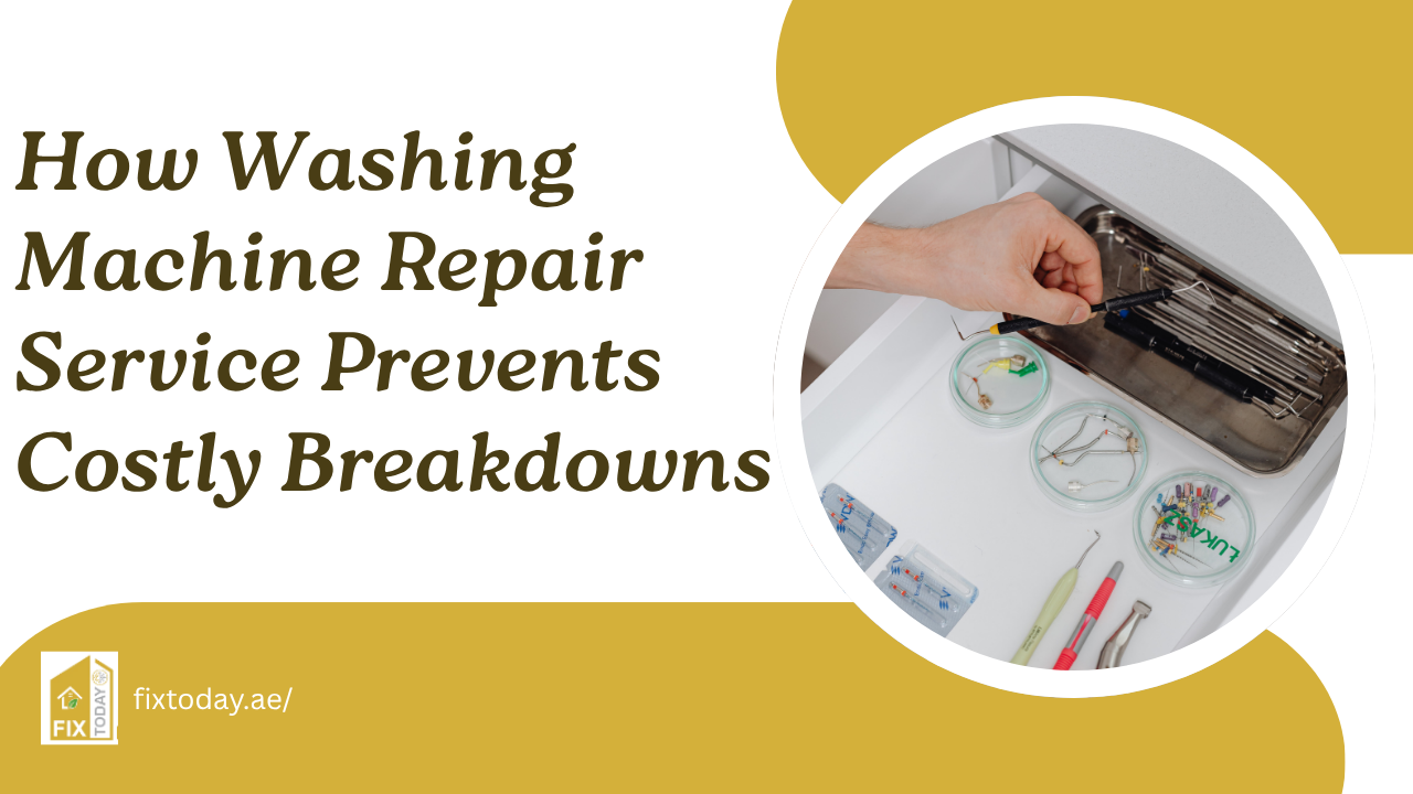Read more about the article How Washing Machine Repair Service Prevents Costly Breakdowns
