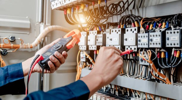 Industrial electrical maintenance work