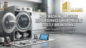 Read more about the article How Washing Machine Repair Service Prevents Costly Breakdowns