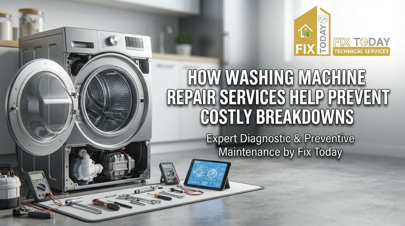 Read more about the article How Washing Machine Repair Service Prevents Costly Breakdowns