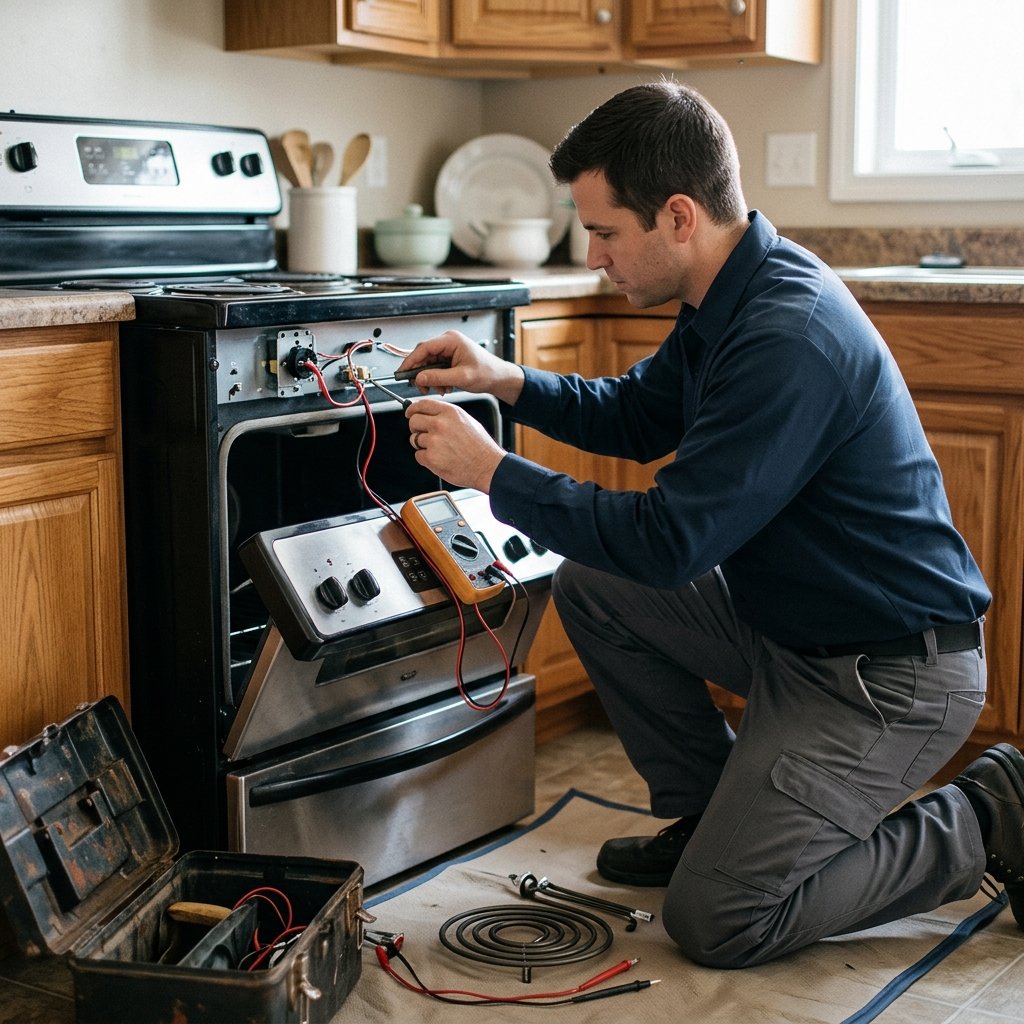 Professional Electric Cooking Range Repair Service in UAE