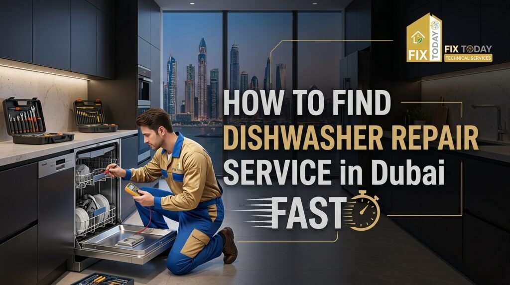Dishwasher repair service