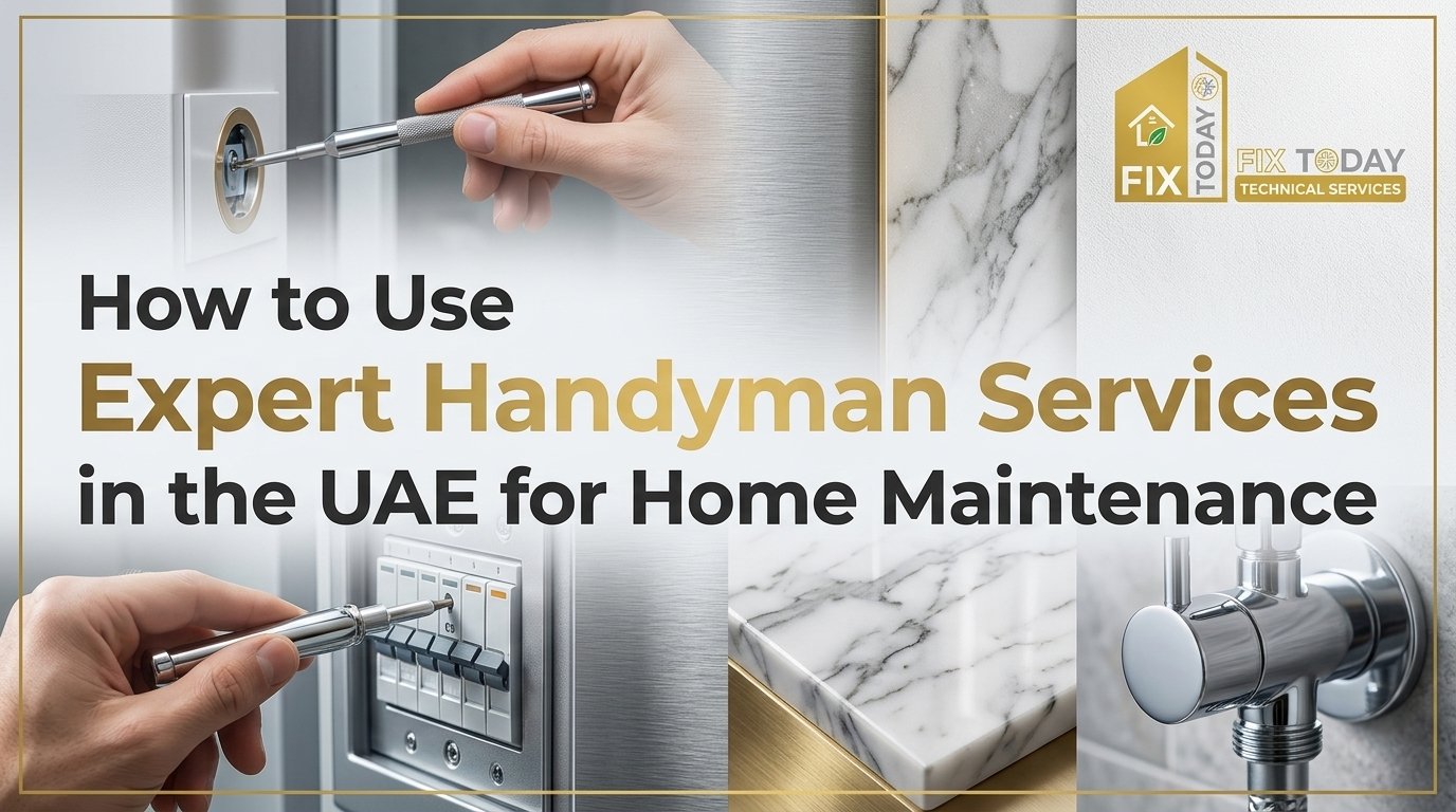 Read more about the article How to Use Expert Handyman Services in the UAE for Home Maintenance