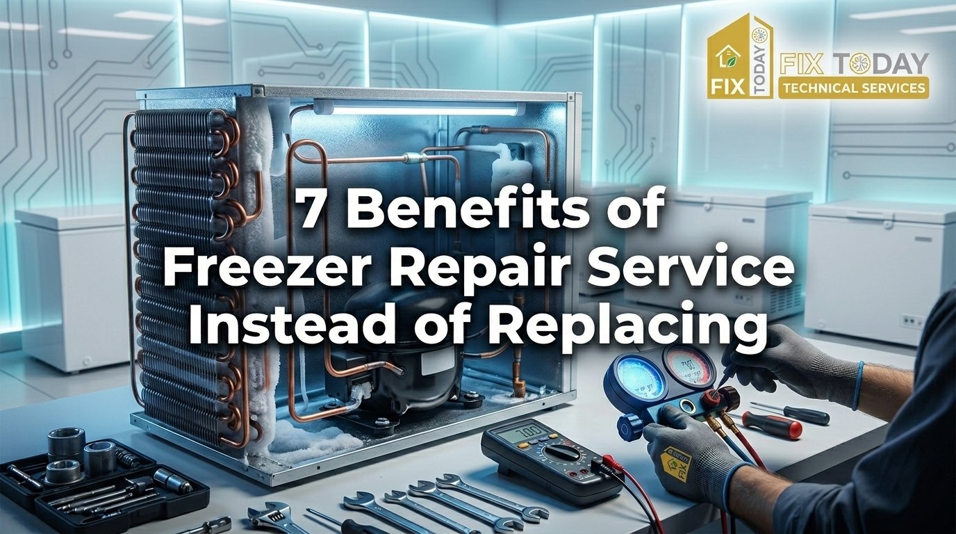 Read more about the article 7 Benefits of Freezer Repair Service Instead of Replacing