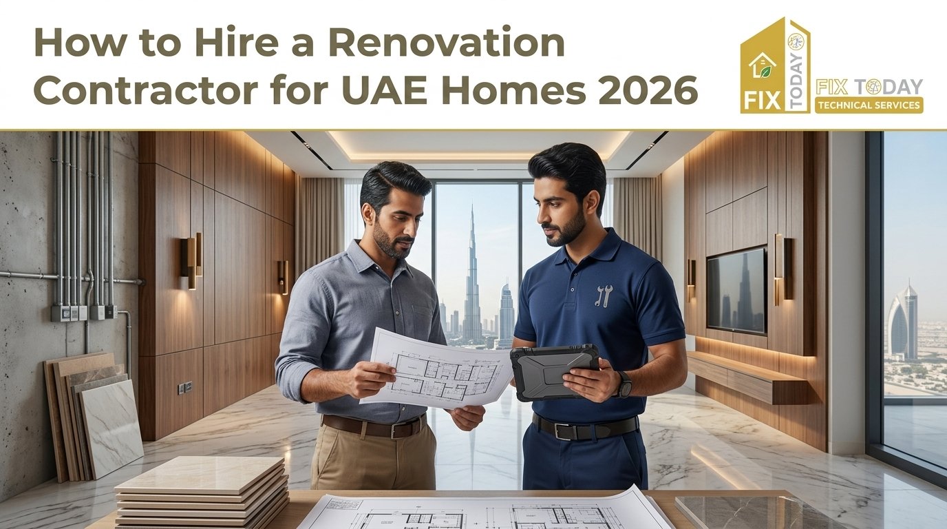 You are currently viewing How to Hire a Renovation Contractor for UAE Homes