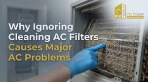 Read more about the article Why Ignoring Cleaning AC Filters Causes Major AC Problems