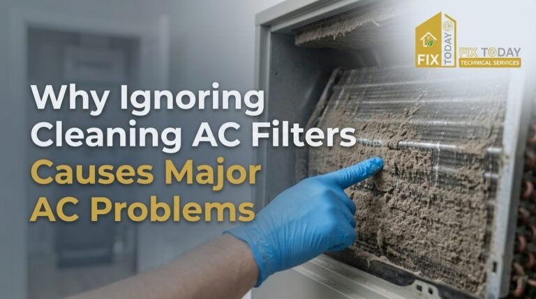 Cleaning AC Filters