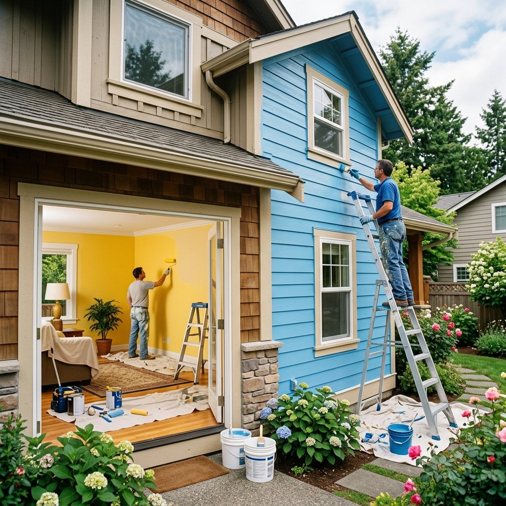Interior Painting Services for Modern, Clean & Beautiful Living Spaces