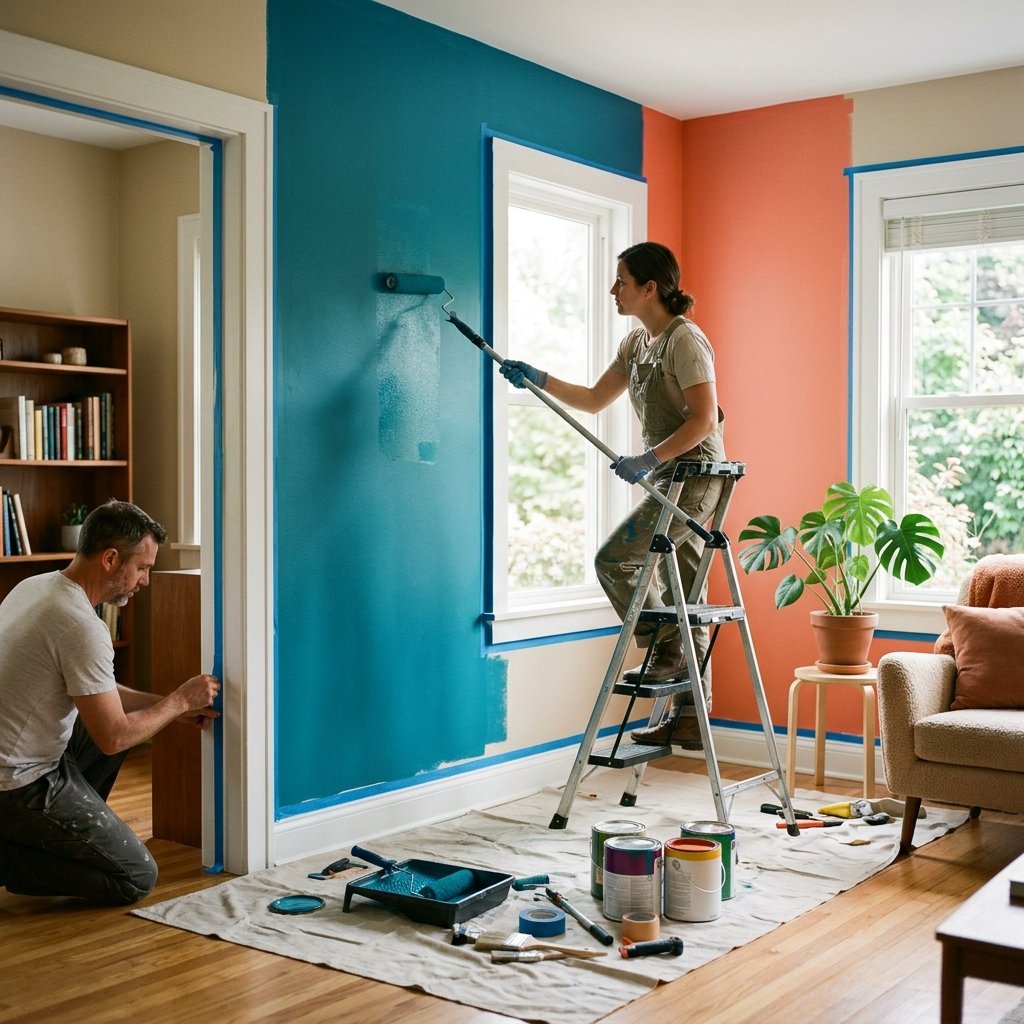 Interior Painting Services for Modern, Clean & Beautiful Living Spaces