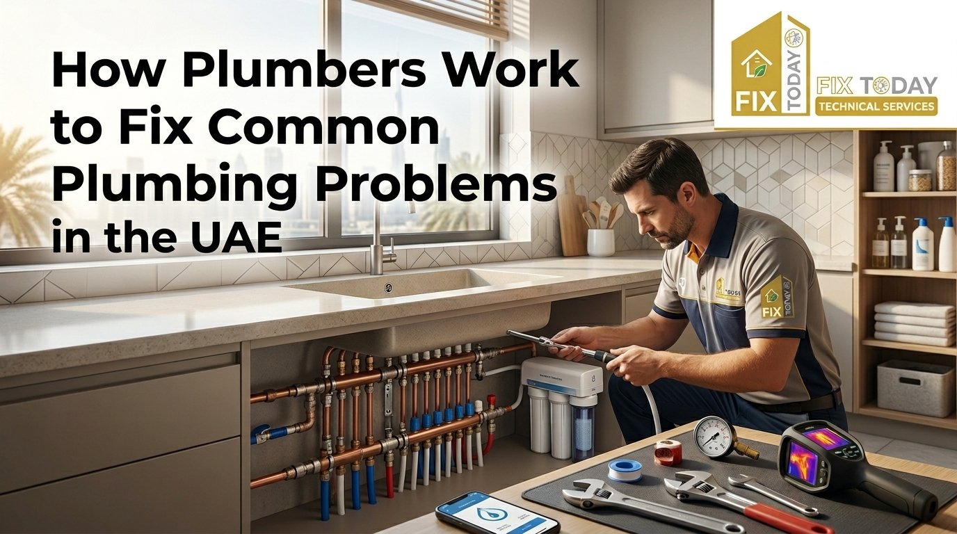You are currently viewing How Plumber Work to Fix Common Plumbing Problems in the UAE
