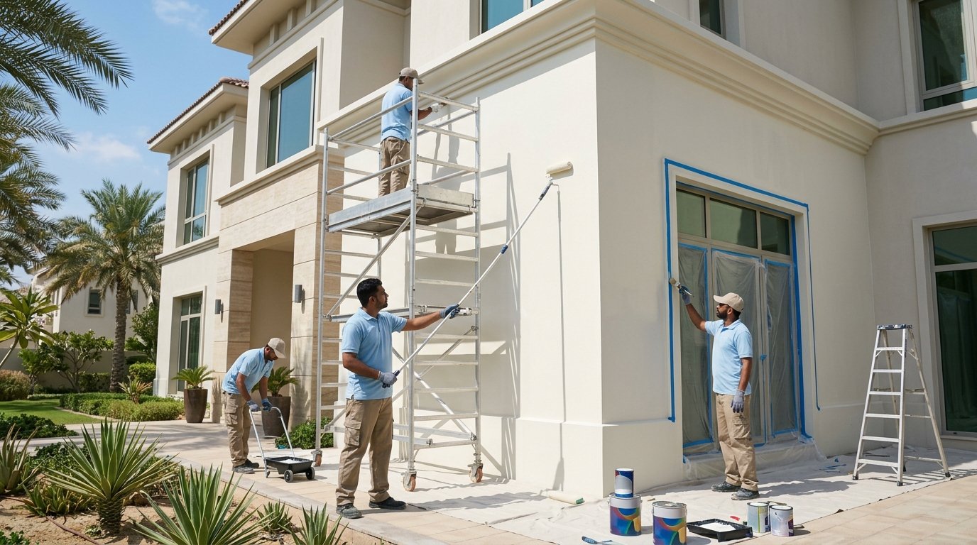 Professional Villa Painting Services in UAE