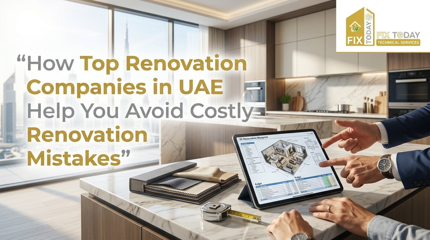 You are currently viewing How Top Renovation Companies in UAE Help You Avoid Costly Renovation Mistakes
