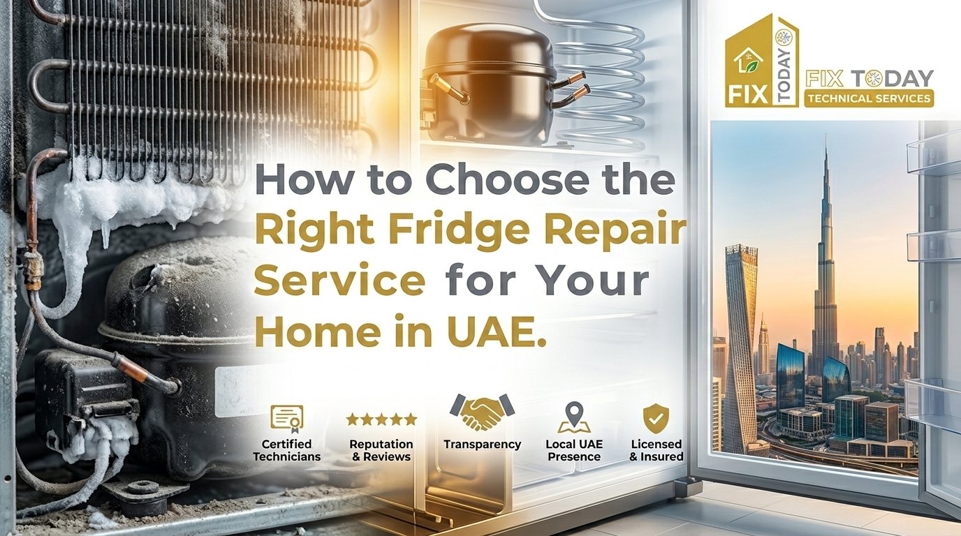 Read more about the article How to Choose the Right Fridge Repair Service for Your Home in UAE