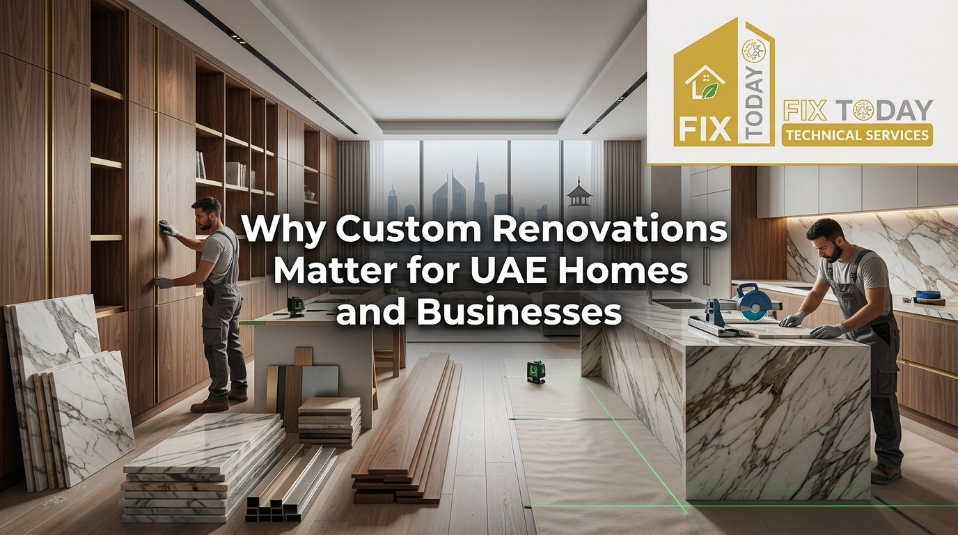 Read more about the article Why Custom Renovations Matter for UAE Homes and Businesses
