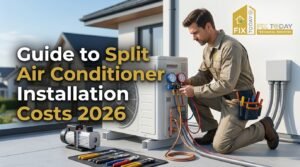 Read more about the article Guide to Split Air Conditioner Installation Costs in 2026