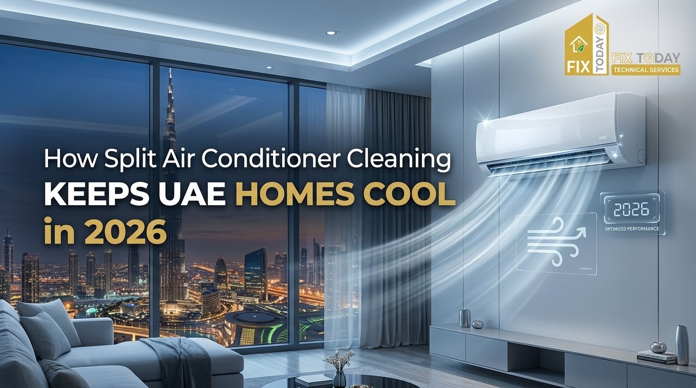 Read more about the article How Split Air Conditioner Cleaning Keeps UAE Homes Cool in 2026