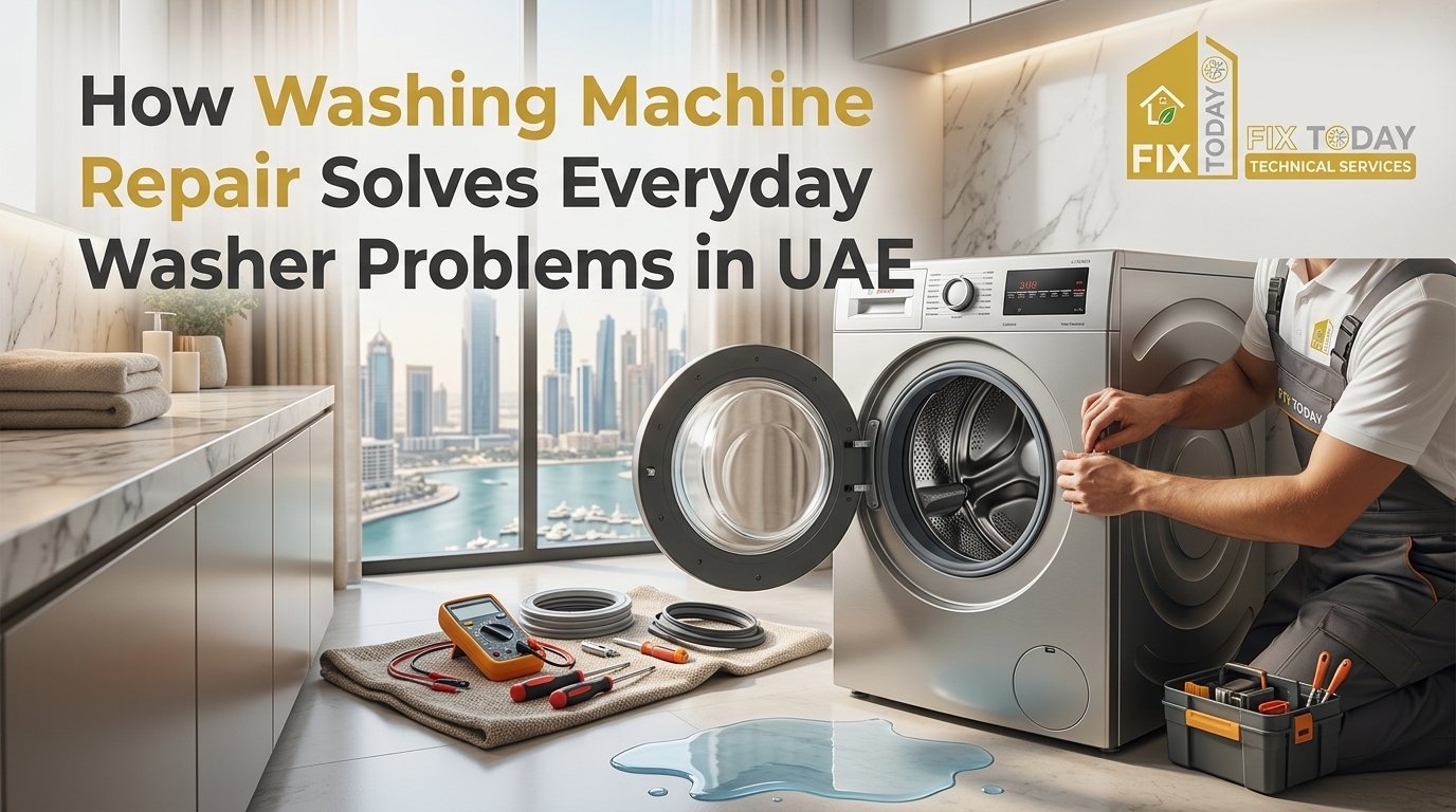 Read more about the article How Washing Machine Repairs Solves Everyday Washer Problems in UAE