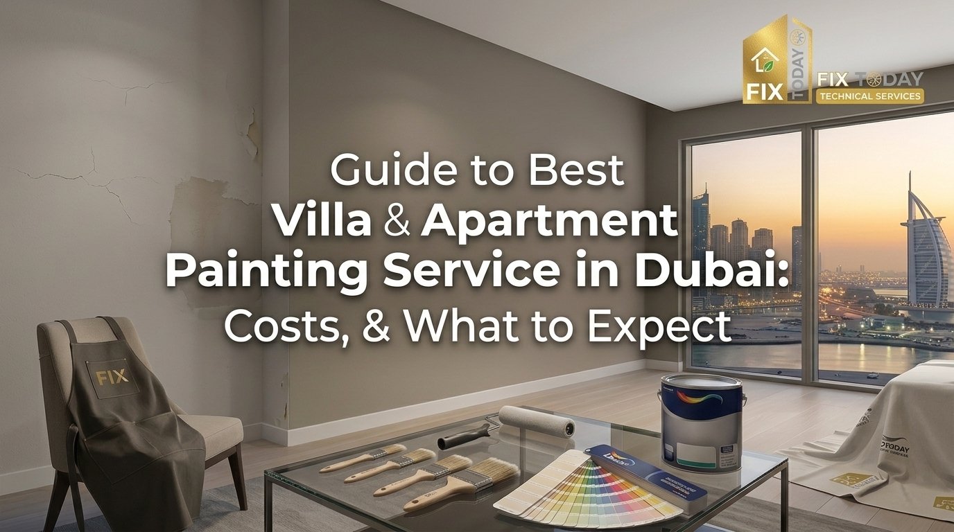 Read more about the article Guide to Villa & Apartment Painting Service in Dubai: Costs, Process & What to Expect