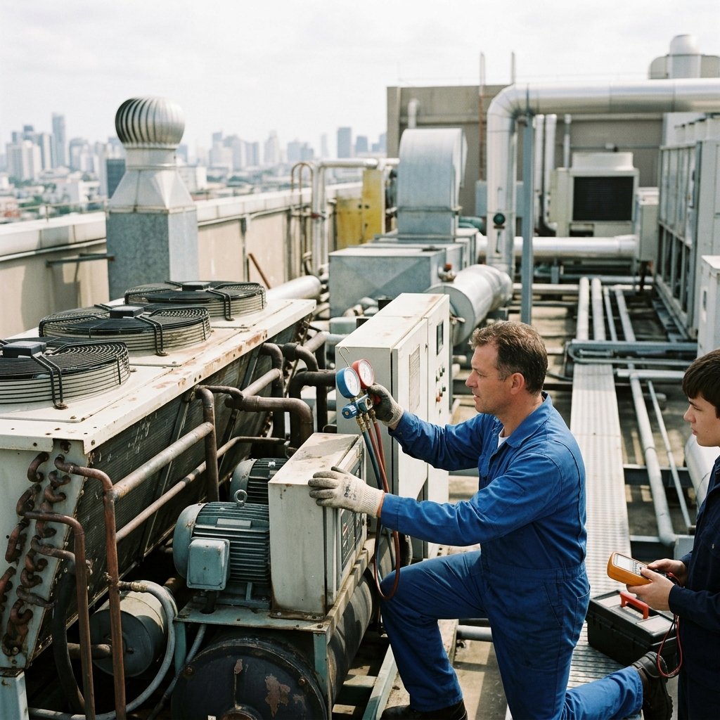 Chiller AC Maintenance in Dubai for Homes and Commercial Properties