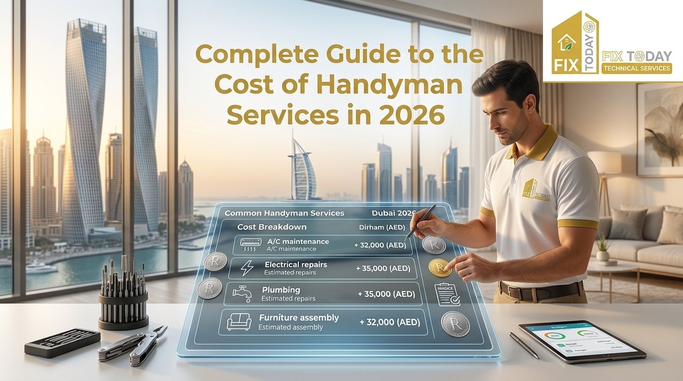 Read more about the article Complete Guide to the Cost of Handyman Services in Dubai in 2026
