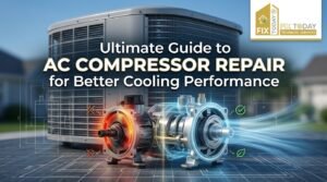 Read more about the article Ultimate Guide to AC Compressor Repair for Better Cooling Performance 