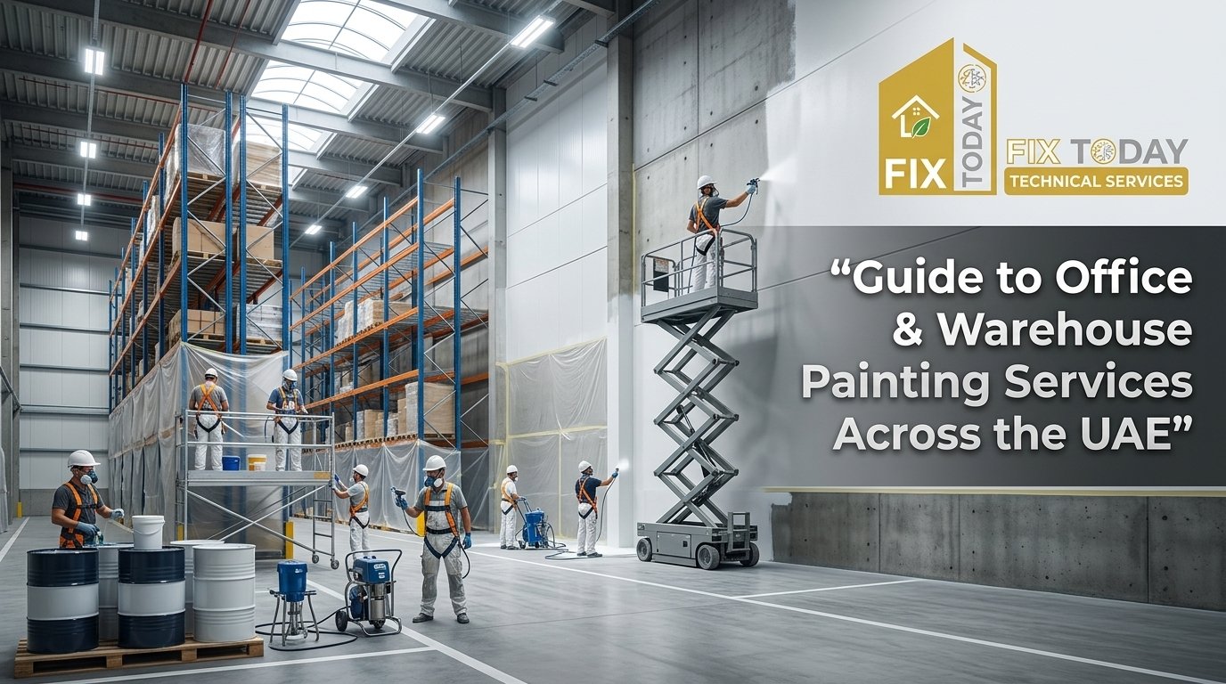 Read more about the article Guide to Office & Warehouse Painting Services Across the UAE