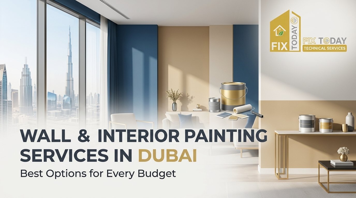 Read more about the article Wall & Interior Painting Services in Dubai: Best Options for Every Budget