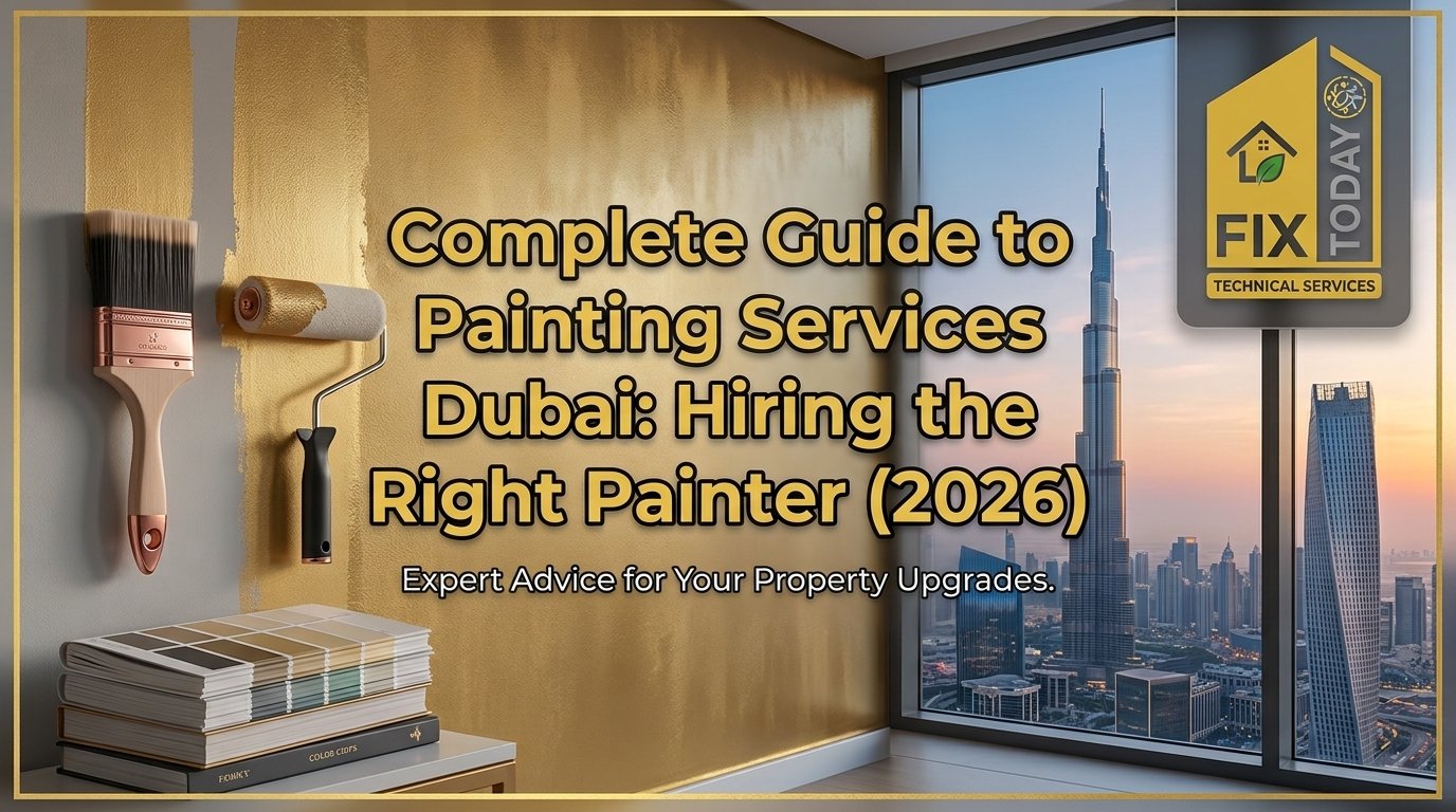 Read more about the article The Complete Guide to Painting Services Dubai: Hiring the Right Painter (2026)