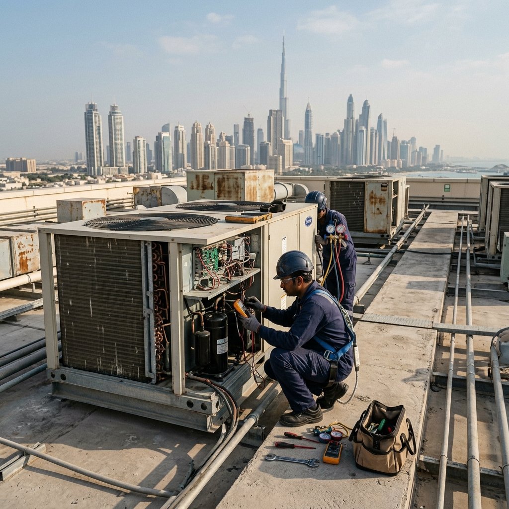 AC System Maintenance Services in Dubai for Residential, Commercial & Industrial Cooling Systems