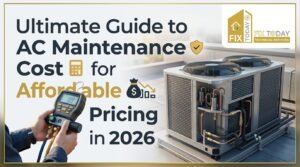 Read more about the article Ultimate Guide to AC Maintenance Cost for Affordable Pricing in 2026