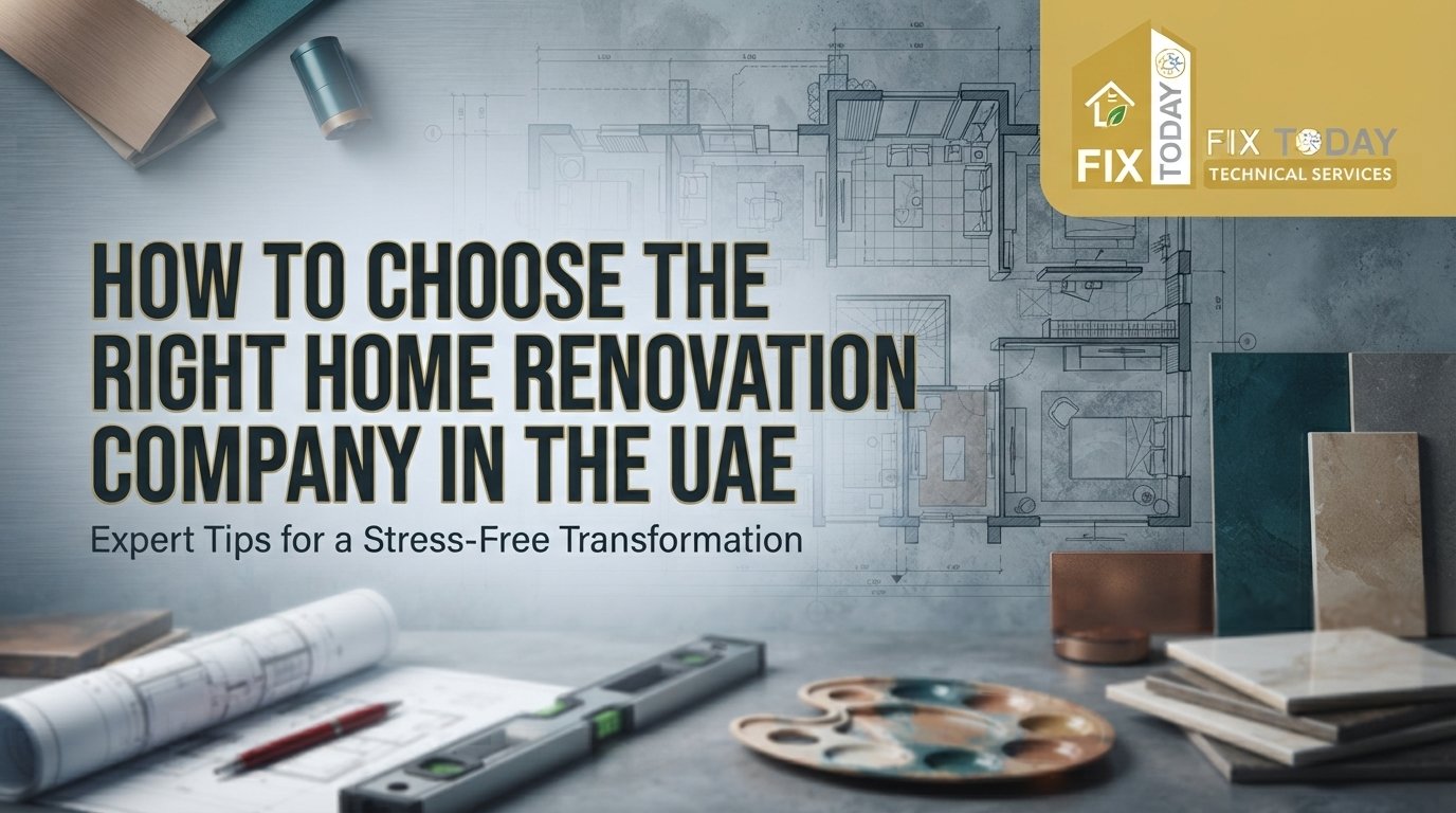 You are currently viewing How to Choose the Right Home Renovation Company in the UAE