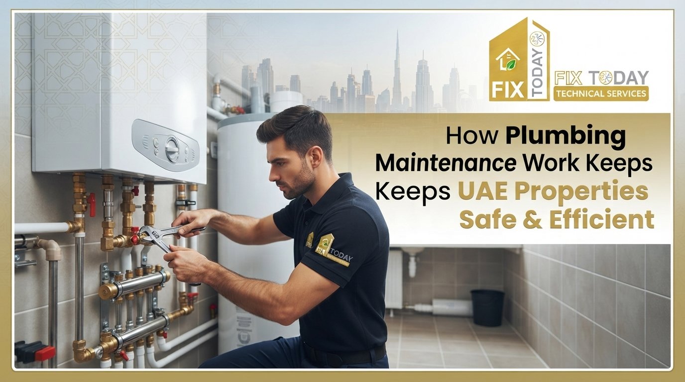 You are currently viewing How Plumbing Maintenance Work Keeps UAE Properties Safe & Efficient