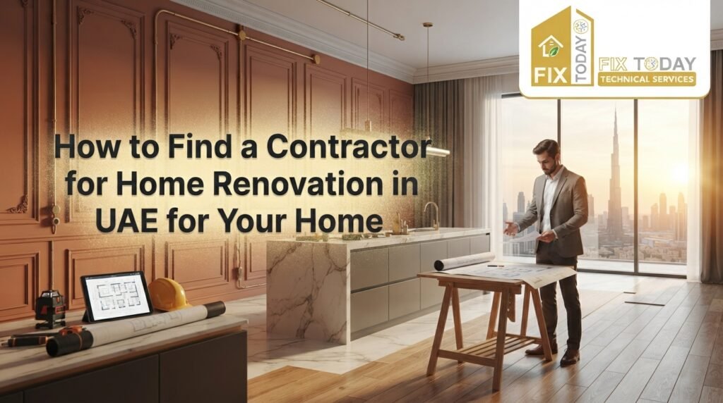 Contractor for Home Renovation
