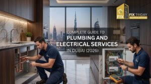 Read more about the article Complete Guide to Plumbing and Electrical Services in Dubai (2026)