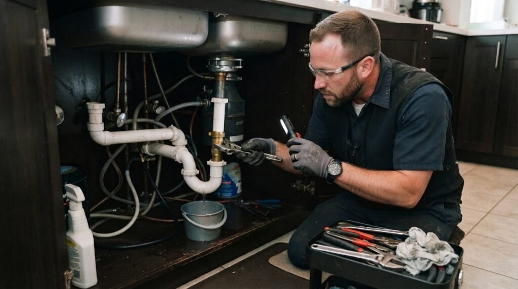 Plumbing maintenance