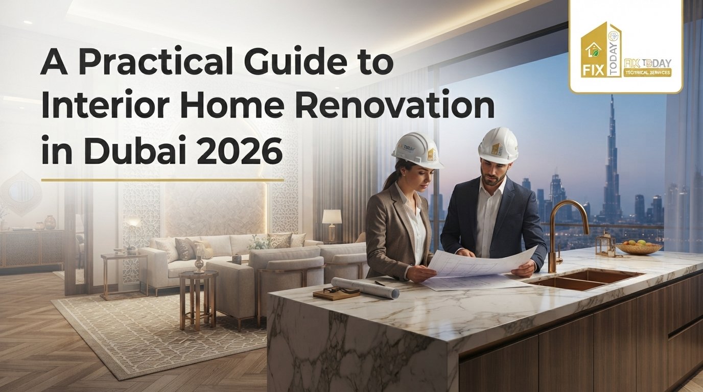 You are currently viewing A Practical Guide to Interior Home Renovation in Dubai 2026