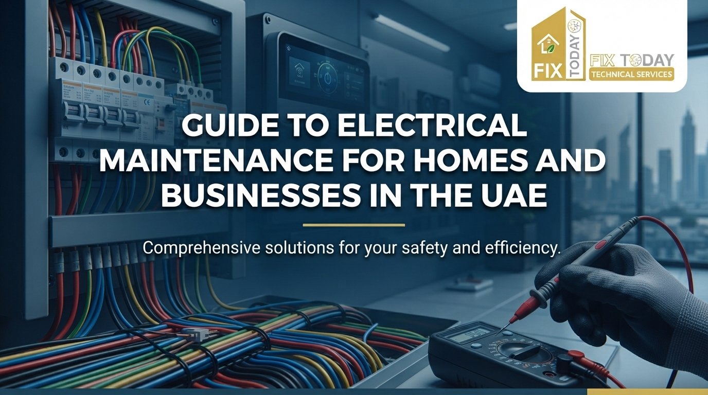 You are currently viewing Guide to Electrical Maintenance for Homes and Businesses in the UAE