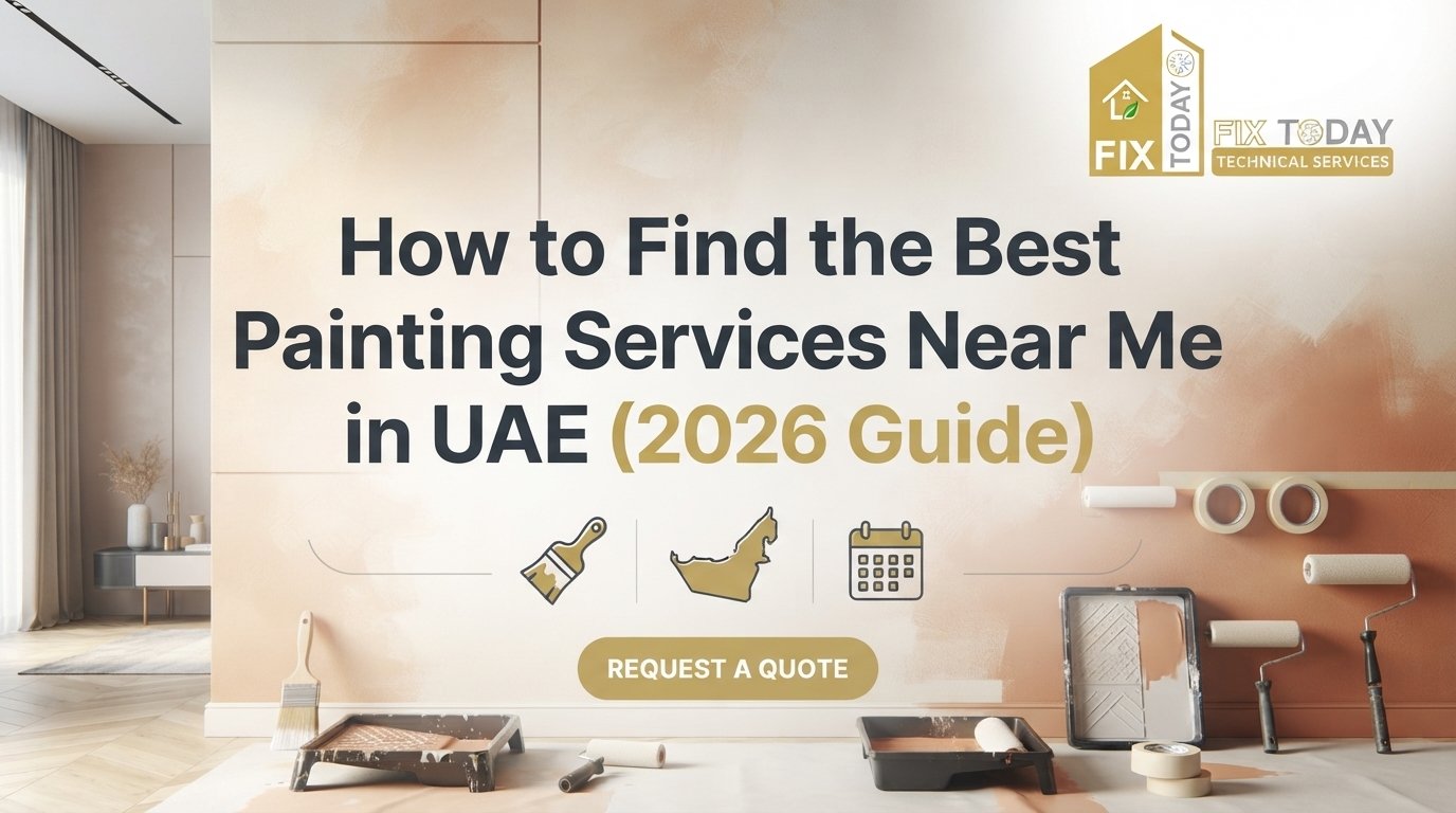 Read more about the article How to Find the Best Painting Services Near Me in UAE (2026 Guide)