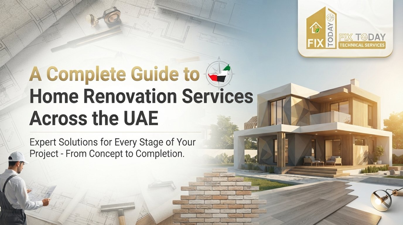 You are currently viewing A Complete Guide to Home Renovation Services Across the UAE