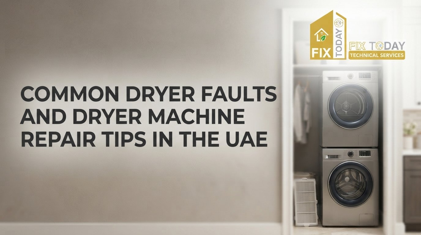 You are currently viewing Common Dryer Faults and Dryer Machine Repair Tips in the UAE
