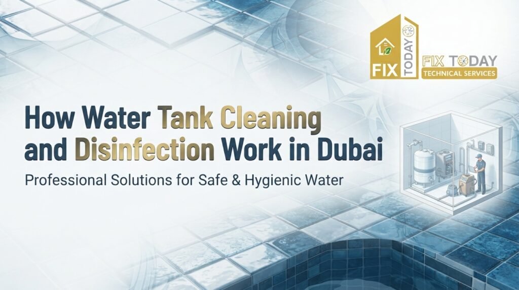 Water Tank Cleaning and Disinfection